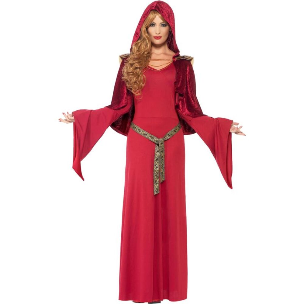 Smiffys Womens/Ladies High Priestess Costume Set / Red